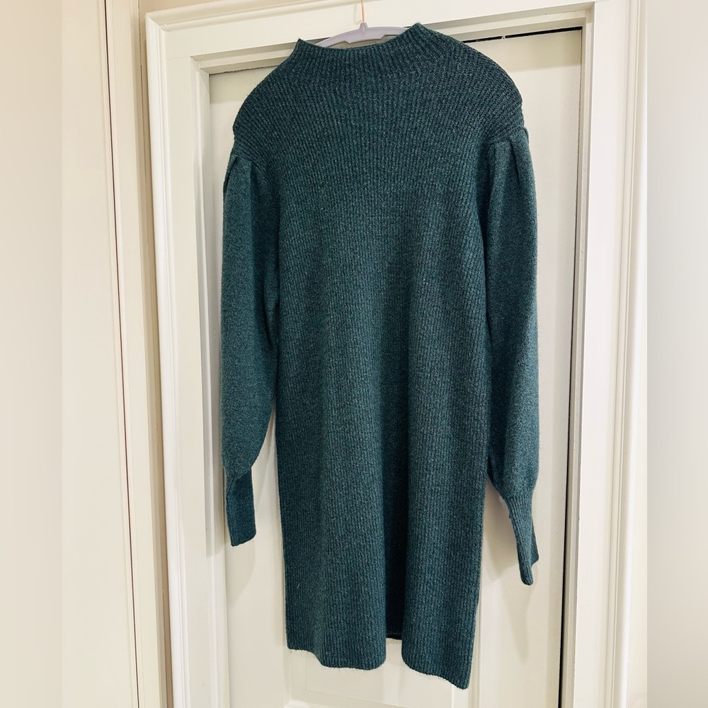 Blu Pepper Mock Neck Sweater Dress - Picture 2 of 4